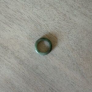Green Jade Stone Ring